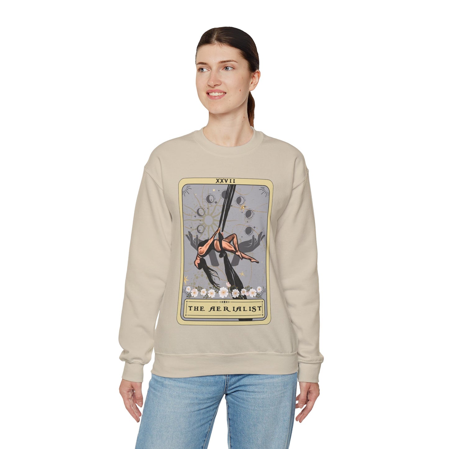 The Aerialist Tarot Card Sweatshirt