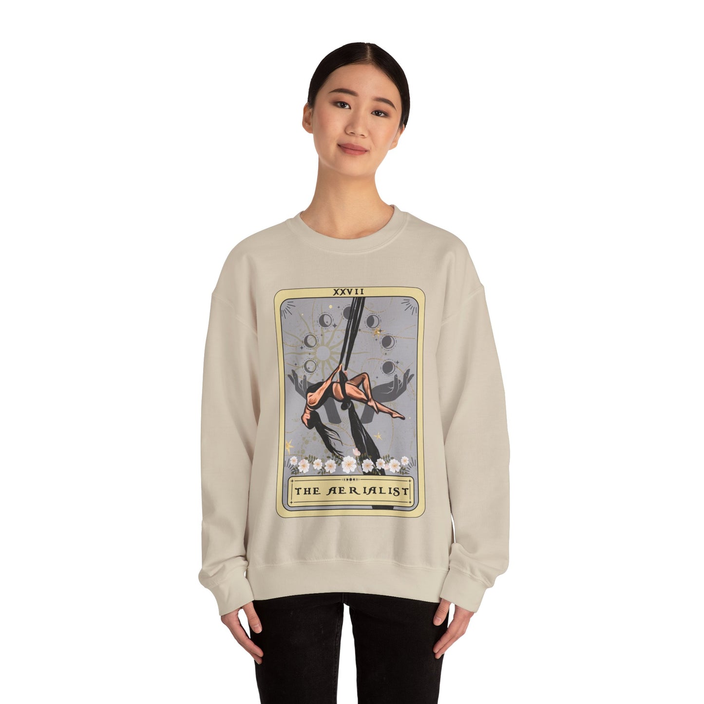 The Aerialist Tarot Card Sweatshirt