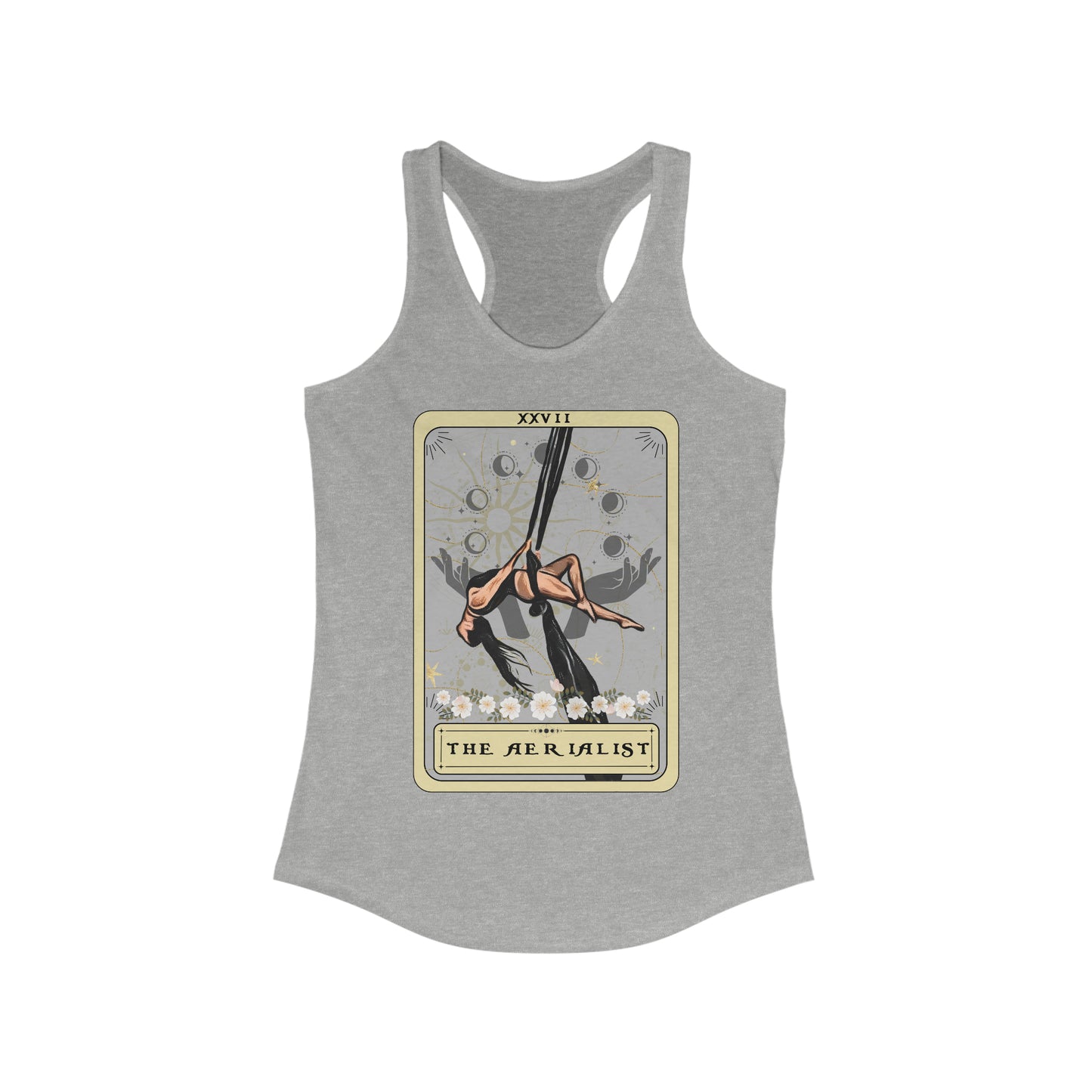 The Aerialist Tarot Card Tank Top, Aerialist Silks