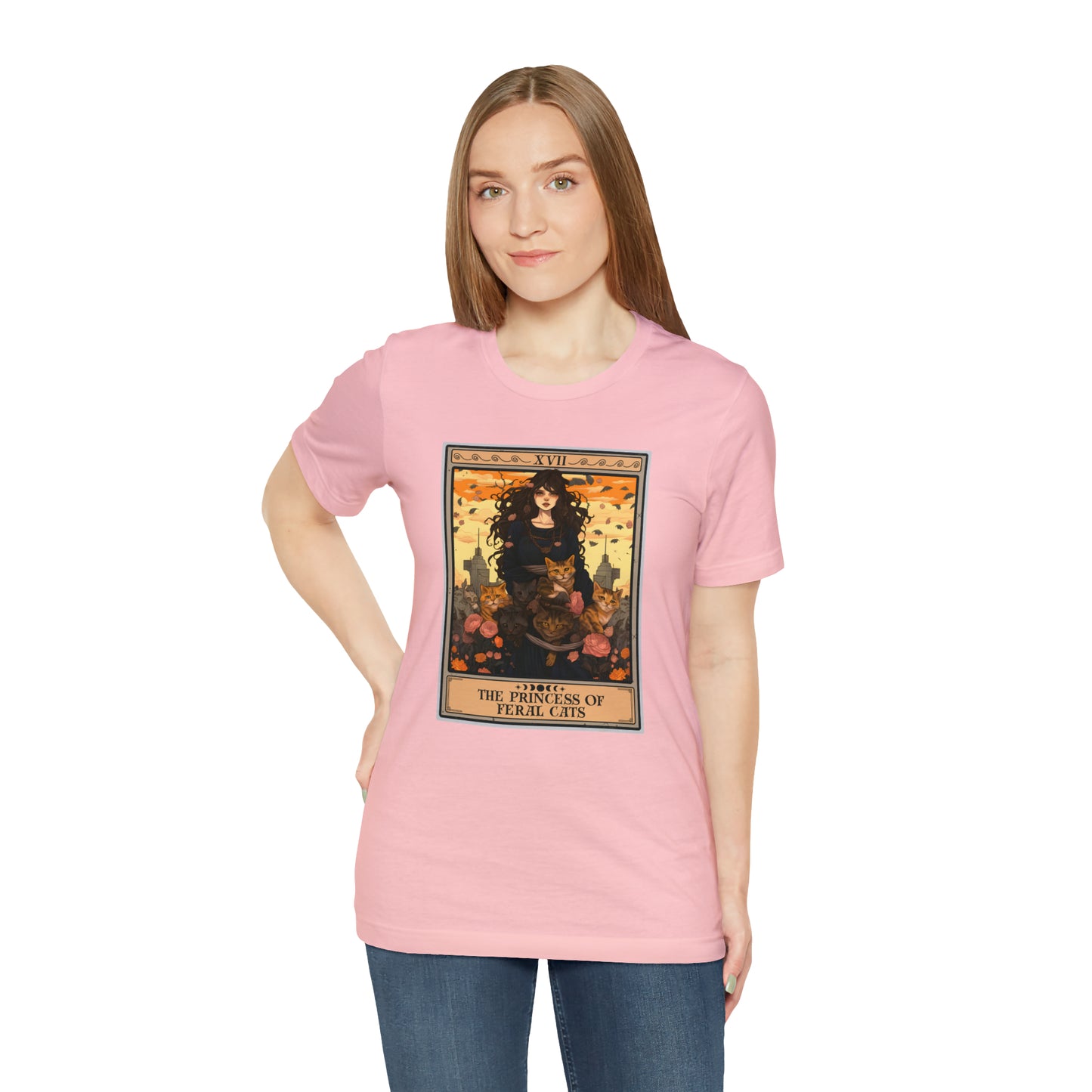 The Princess of Feral Cats Tarot Card Shirt, Cat Lover Gifts