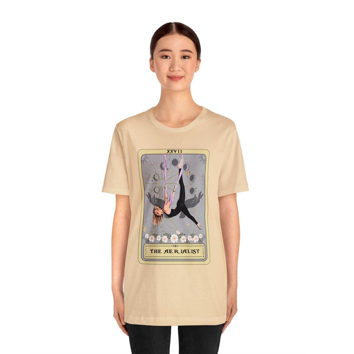 The Aerialist Tarot Card Shirt, Aerial Yoga T-shirt