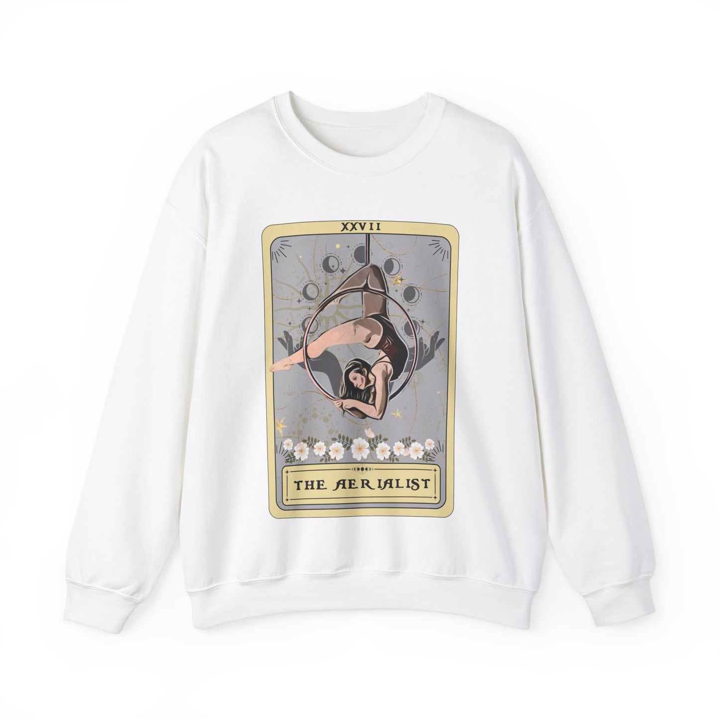 The Aerialist Tarot Card Sweatshirt, Aerial Hoop Sweater