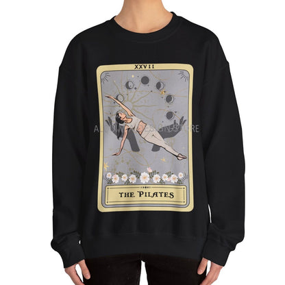Pilates Tarot Card Sweatshirt - Perfect Gift for Pilates Lovers
