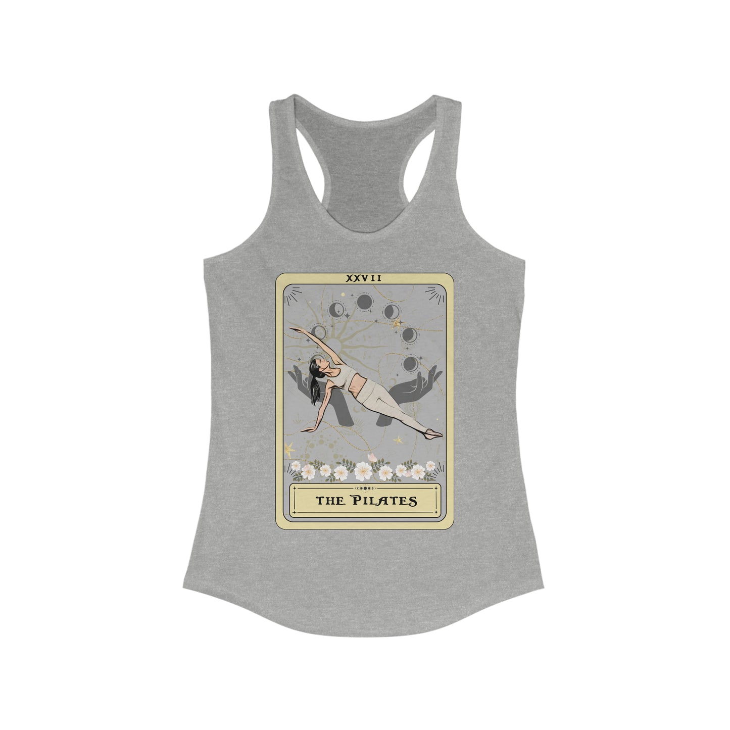 The Pilates Tarot Card Tank Top, Racerback