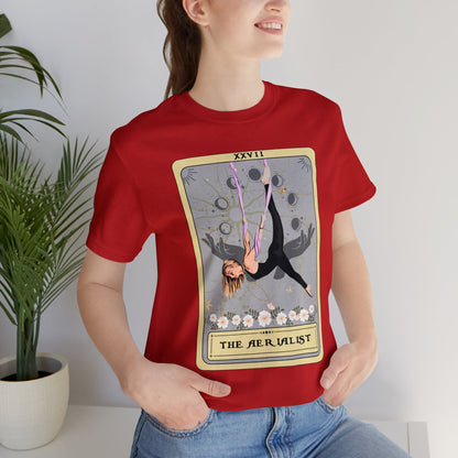 The Aerialist Tarot Card Shirt, Aerial Yoga T-shirt