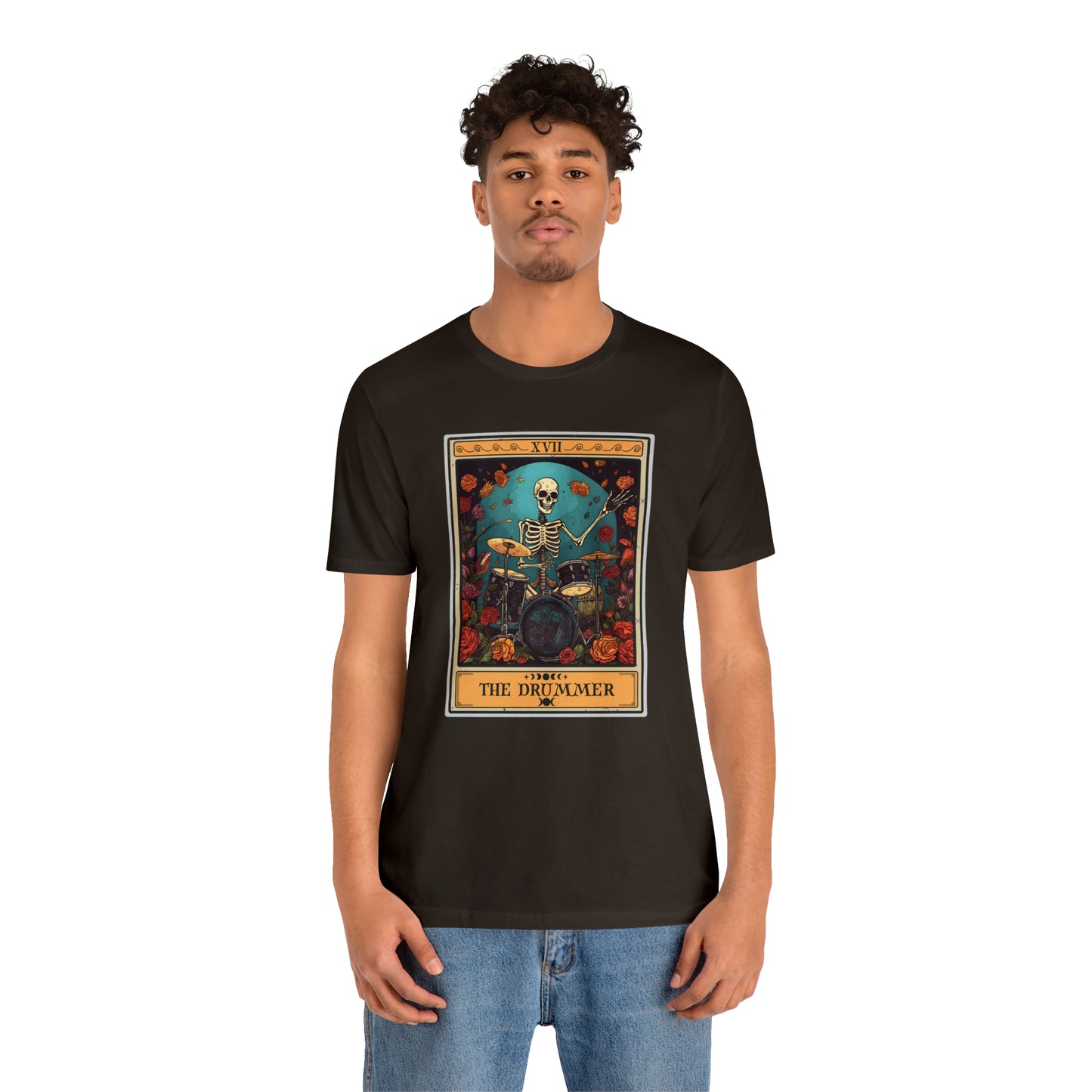 The Drummer Tarot Card Shirt, Drummer Shirt Drum Player Gifts