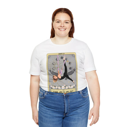 The Aerialist Tarot Card Shirt, Aerial Yoga T-shirt