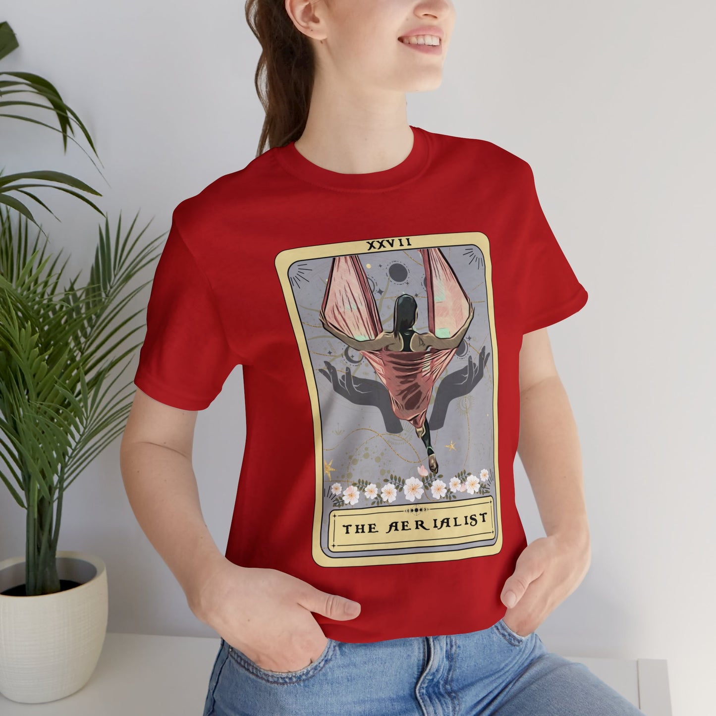 The Aerialist Tarot Card Aerial Dancer T-shirt