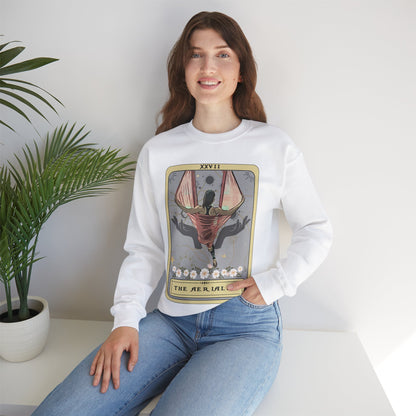 The Aerialist Tarot Card Sweatshirt, Aerialist Silks Sweatshirt