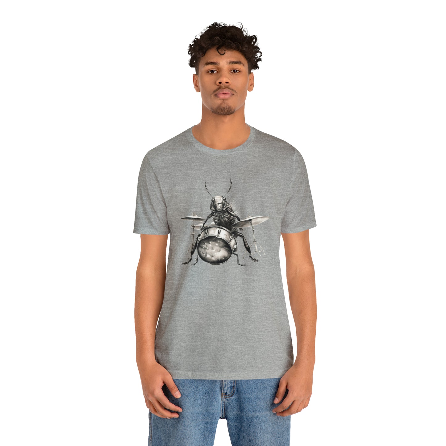 Cockroach Playing Drums Shirt Cockroach Shirt Drummer Gift