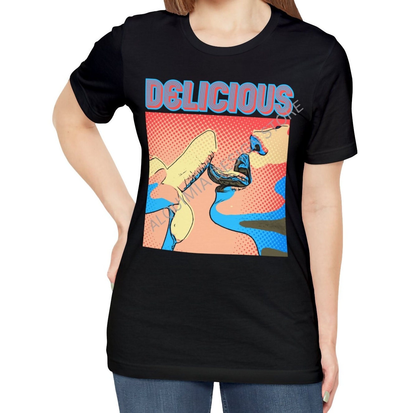 Retro Banana T-Shirt - Vintage Pop Art Tee for Banana Lovers