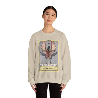 The Aerialist Tarot Card Sweatshirt, Aerialist Silks Sweatshirt