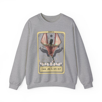 The Aerialist Tarot Card Sweatshirt, Aerialist Silks Sweatshirt