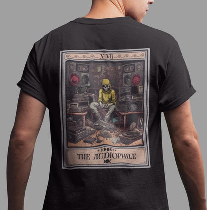 Audiophile Tarot Card Shirt - Back Print Audio Lover Gift