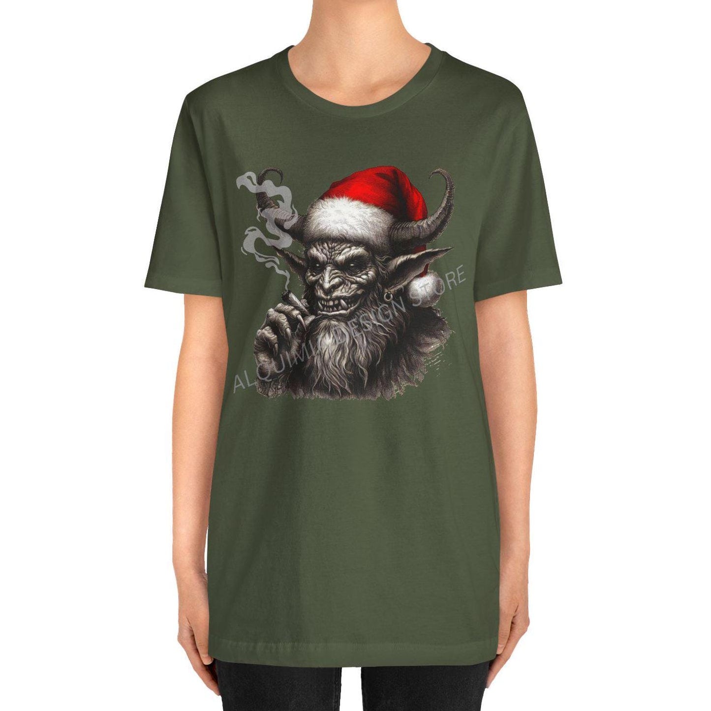 Krampus Stoner Shirt - Cannabis Christmas Gift