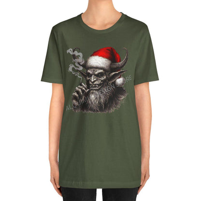 Krampus Stoner Shirt - Cannabis Christmas Gift