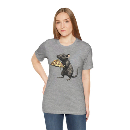 Rat Pizza Shirt, Pizza Lover Rat T-shirt