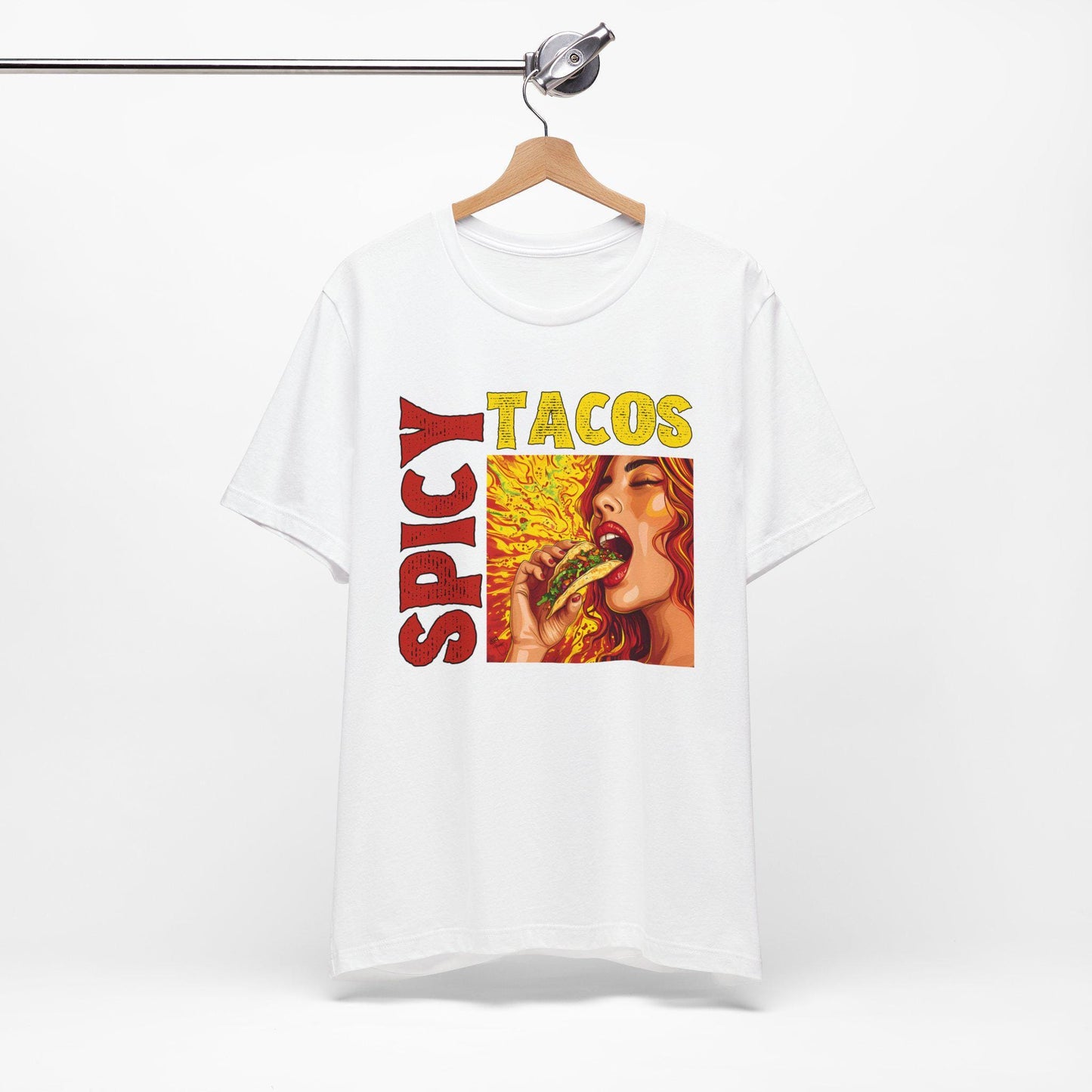 Spicy Tacos Shirt, Taco T-Shirt, Foodie Tee