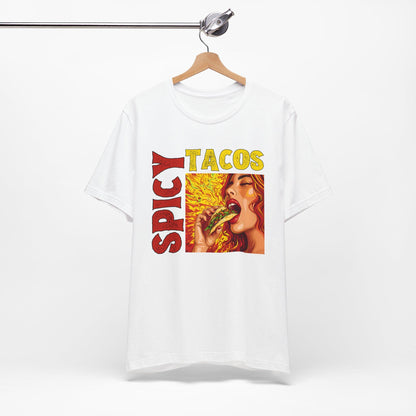 Spicy Tacos Shirt, Taco T-Shirt, Foodie Tee
