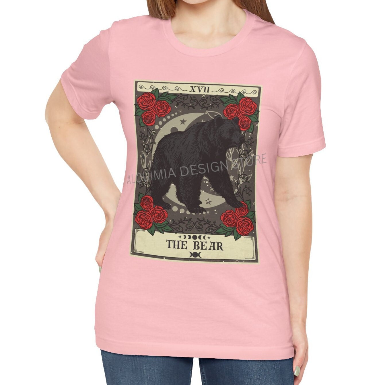 Bear Shirt, The Bear Tarot Card Shirt, Bear Spirit Animal Bear T-shirt