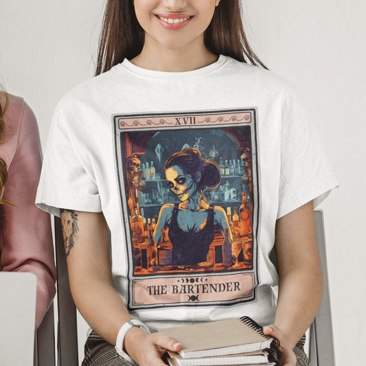Bartender Tarot Card Shirt - Unique Gift for Bartenders