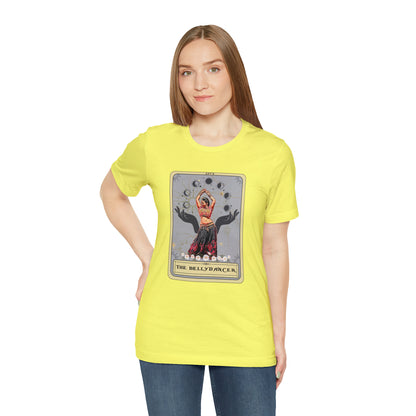 The Bellydancer Tarot Card Shirt, Belly Dance Shirt, Gift for Belly Dancer