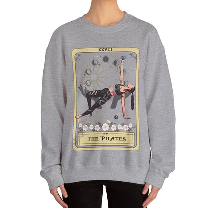 Pilates Tarot Card Sweatshirt - Perfect Gift for Pilates Lovers