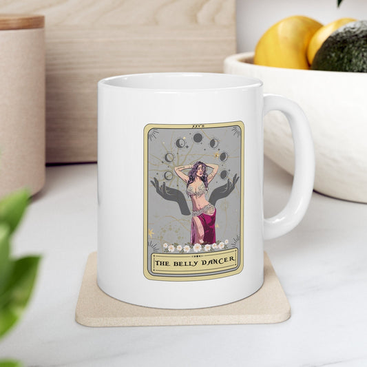 Belly Dance Tarot Mug - Funny Gift for Belly Dancers