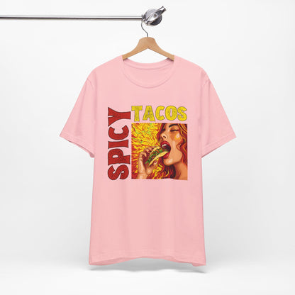 Spicy Tacos Shirt, Taco T-Shirt, Foodie Tee