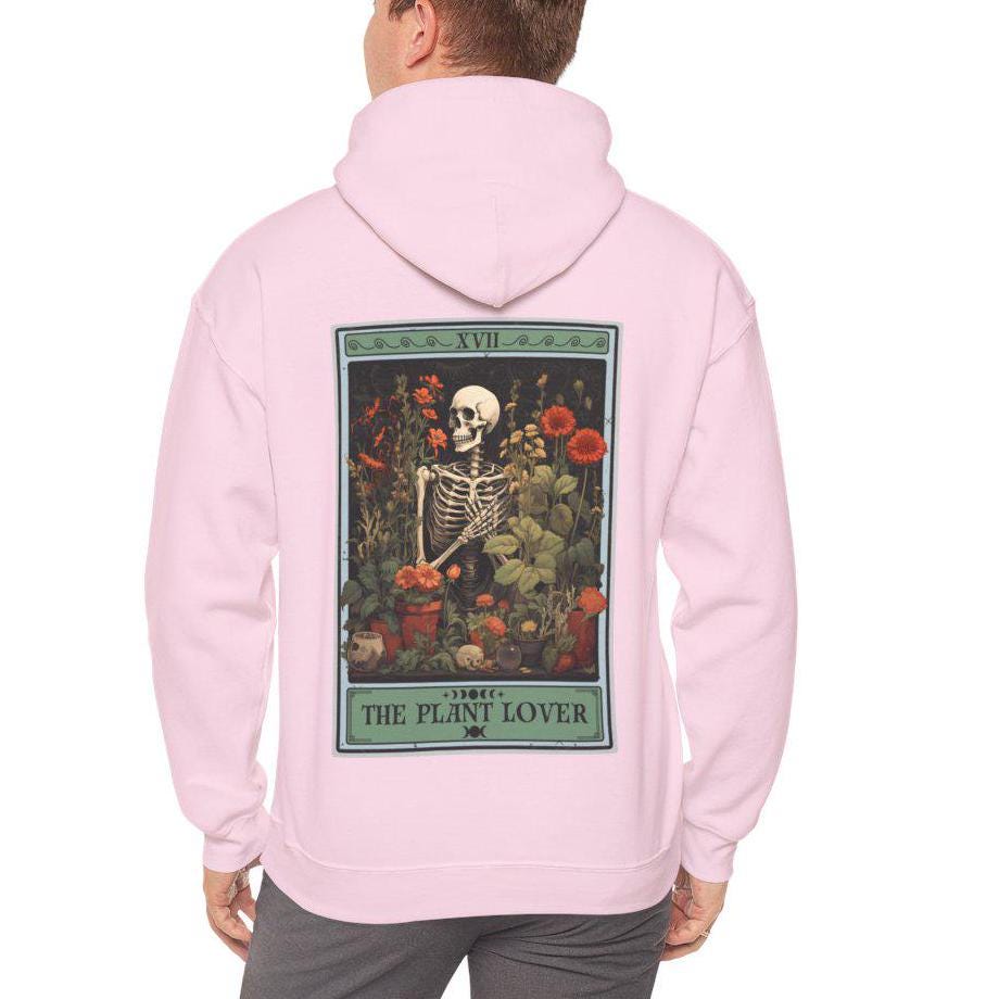 The Plant Lover Tarot Card Hoodie, Plant Gardening Hoodie, Gardener Sweatshirt