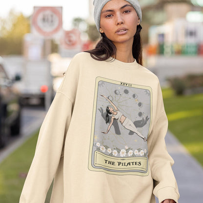 Pilates Tarot Card Sweatshirt - Perfect Gift for Pilates Lovers