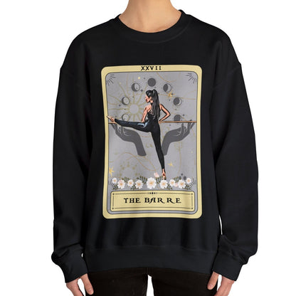 Barre Tarot Card Sweatshirt - Cozy Gift for Barre Lovers