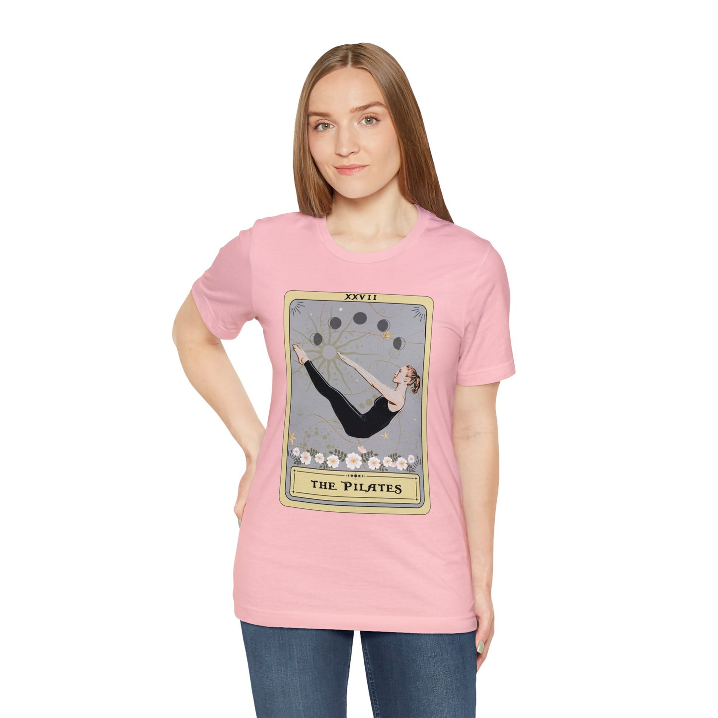 The Pilates Tarot Card Shirt, Pilates Pose T-shirt