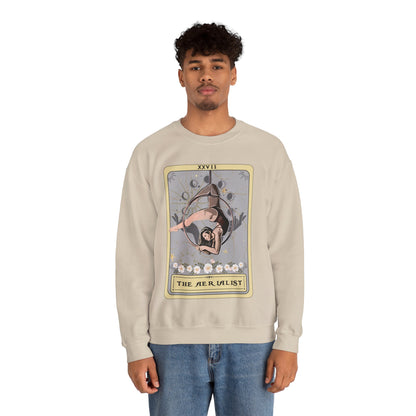 The Aerialist Tarot Card Sweatshirt, Aerial Hoop Sweater