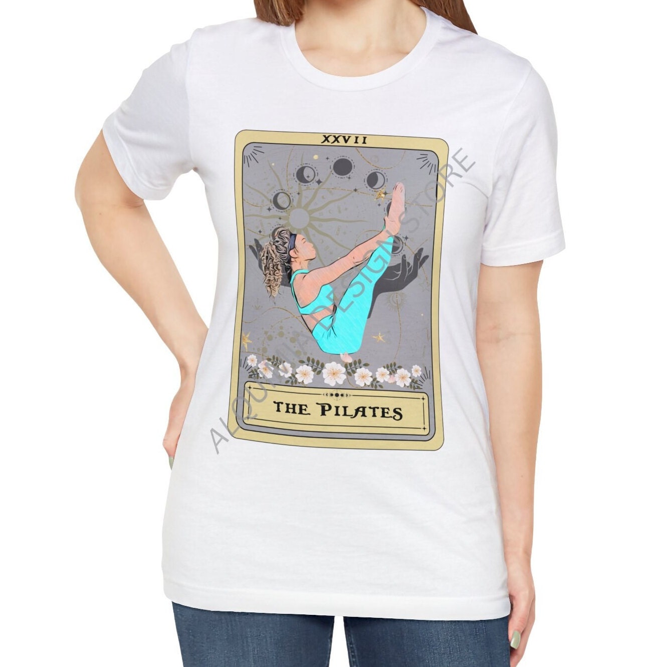 Pilates Tarot Card Shirt - Gift for Pilates Lovers Coaches and Students