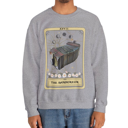 Bandoneon Tarot Card Sweatshirt - Gifts for Bandoneon Players