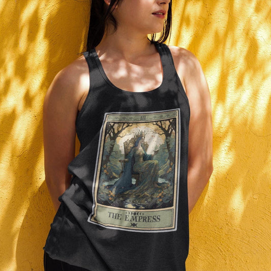 The Empress Tarot Card Tank Top, Tarot Card Shirt