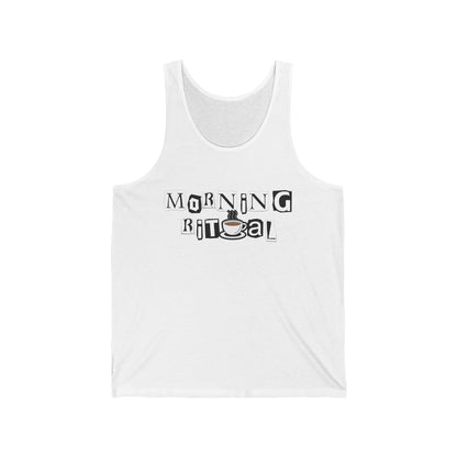 Morning Ritual Coffee Tank Top, Coffee Lover Shirt