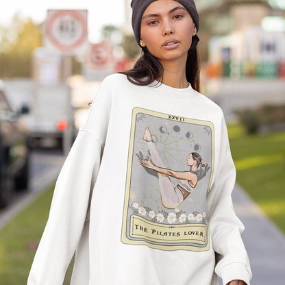 Pilates Lover Tarot Card Sweatshirt - Unique Pilates Gift Sweater