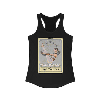 Pilates Tank Top, The Pilates Tarot Card Shirt, Pilates Shirt Tank Top Racerback