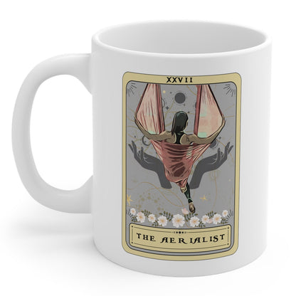 Aerialist Tarot Card Mug - Aerial Yoga  Hammock Gift