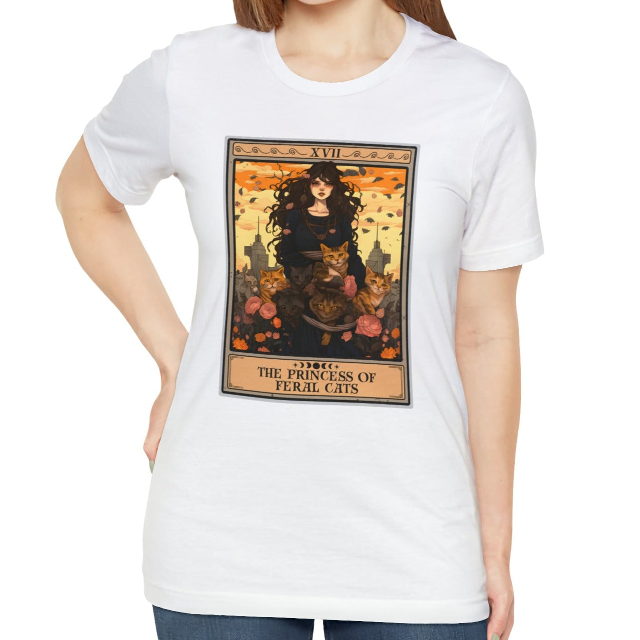 The Princess of Feral Cats Tarot Card Shirt, Cat Lover Gifts