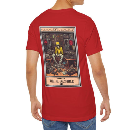 Audiophile Tarot Card Shirt - Back Print Audio Lover Gift
