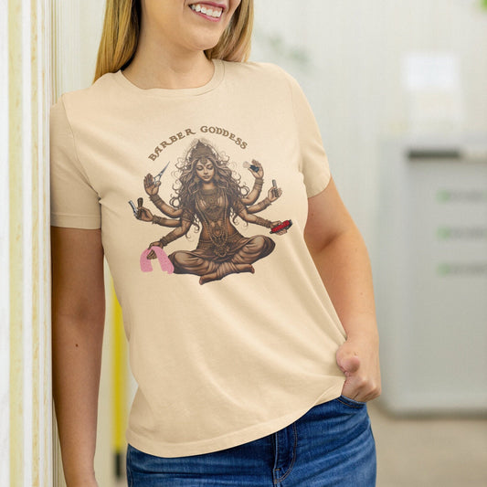 Barber Goddess Barber Shirt, Barber Gifts For Her, Barber Gift For Woman