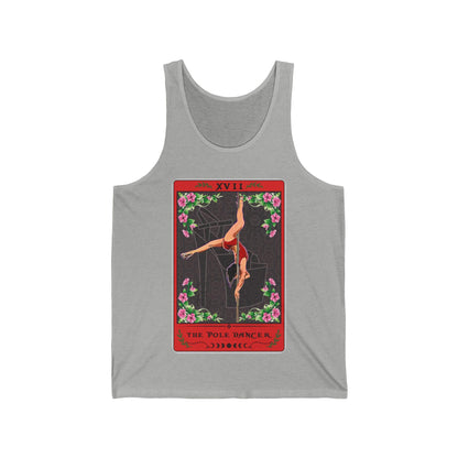 The Pole Dancer Tarot Card Tank Top, Pole Dance Tank Top, Pole Dancing Shirt