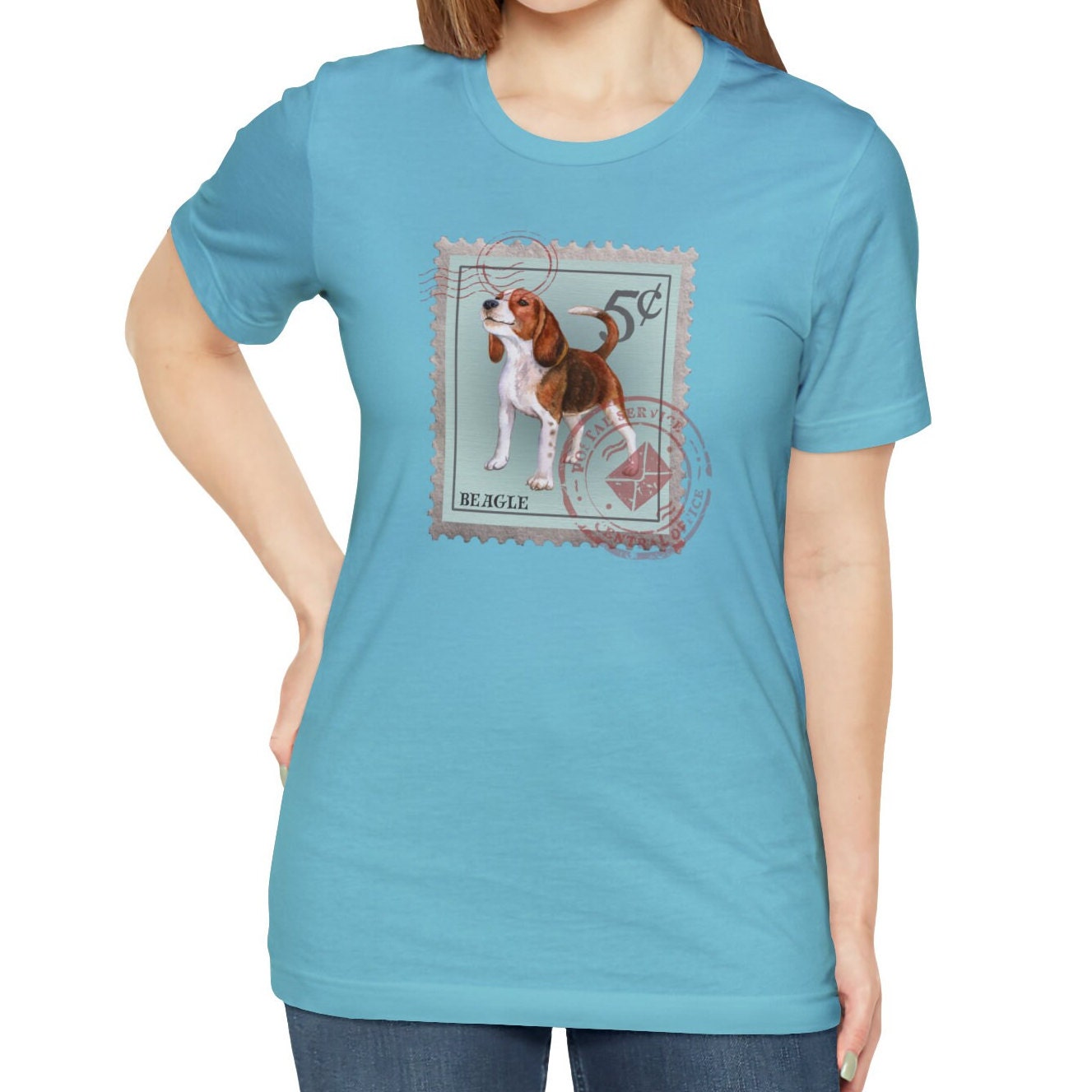Beagle Shirt - Beagle Mom  Dad T-Shirt Dog Lover Gift Philatelist Collectible