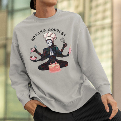 Baking Goddess Sweatshirt - Pastry Chef Gift for Bakers