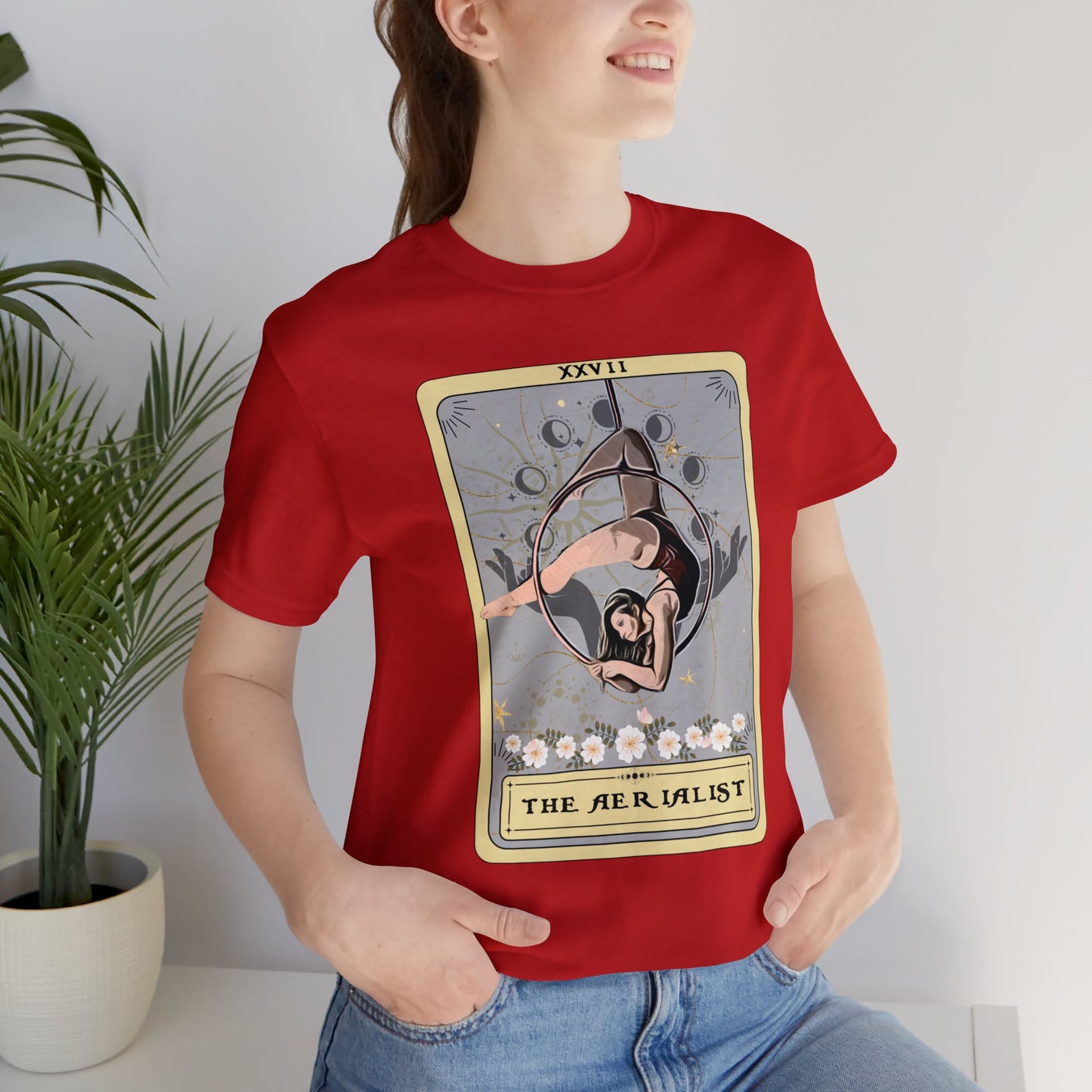 The Aerialist Tarot Card Shirt, Aerialist Hoop T-shirt