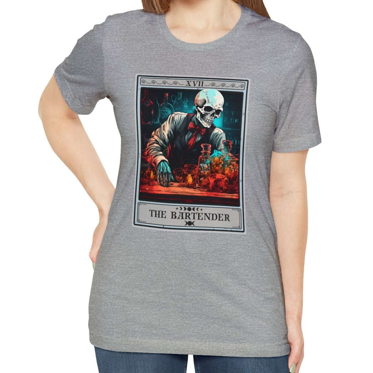 Bartender Shirt, Bartender Tarot Card Shirt Bartending Gifts for Bartender Gifts