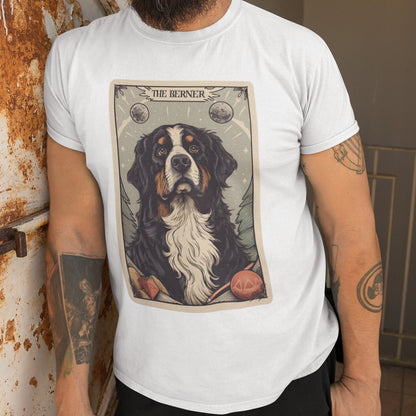 Bernese Mountain Dog Shirt, The Berner Tarot Card Shirt Bernese Dog Mom Gift